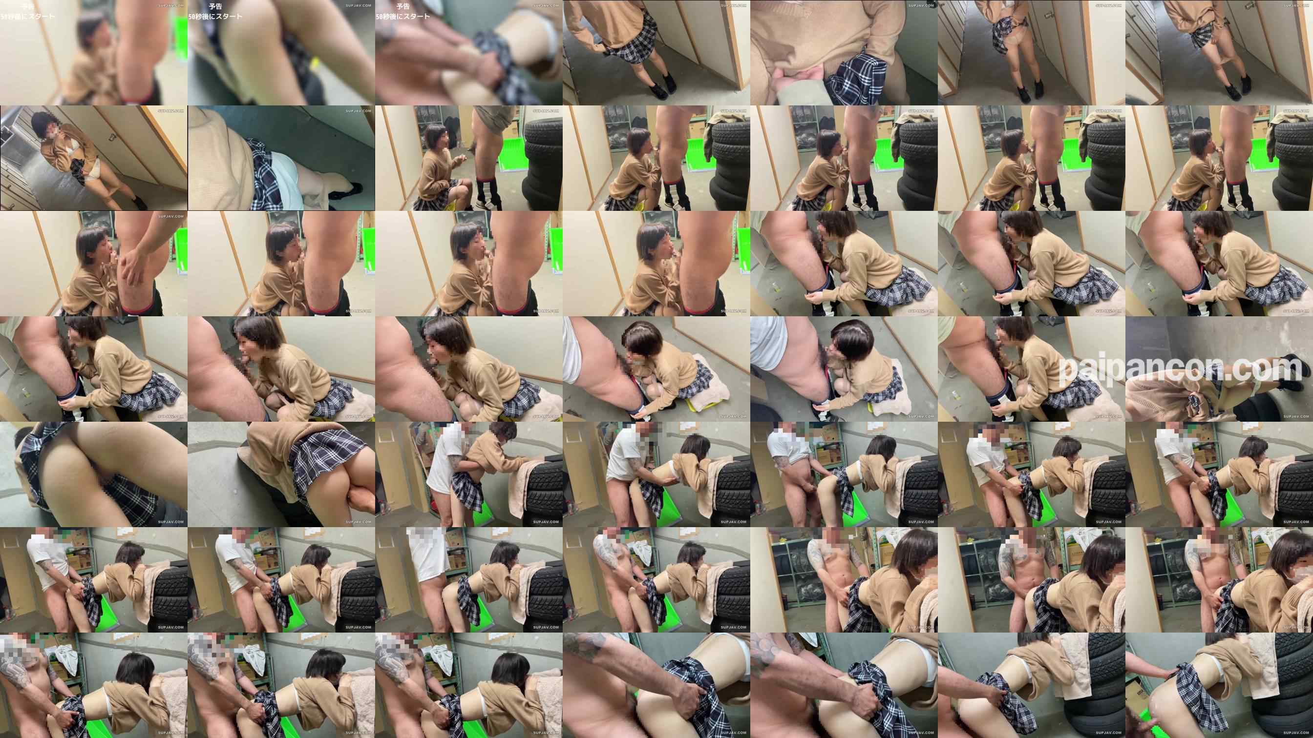 FC2-PPV-2907063 - 「ゴム付ける約束だったけどそのまま生ハメで唖然ww」友達の妹さんを制服のまま自宅のマンションのタイヤ置き場に連れてきて生ハメしちゃったwww