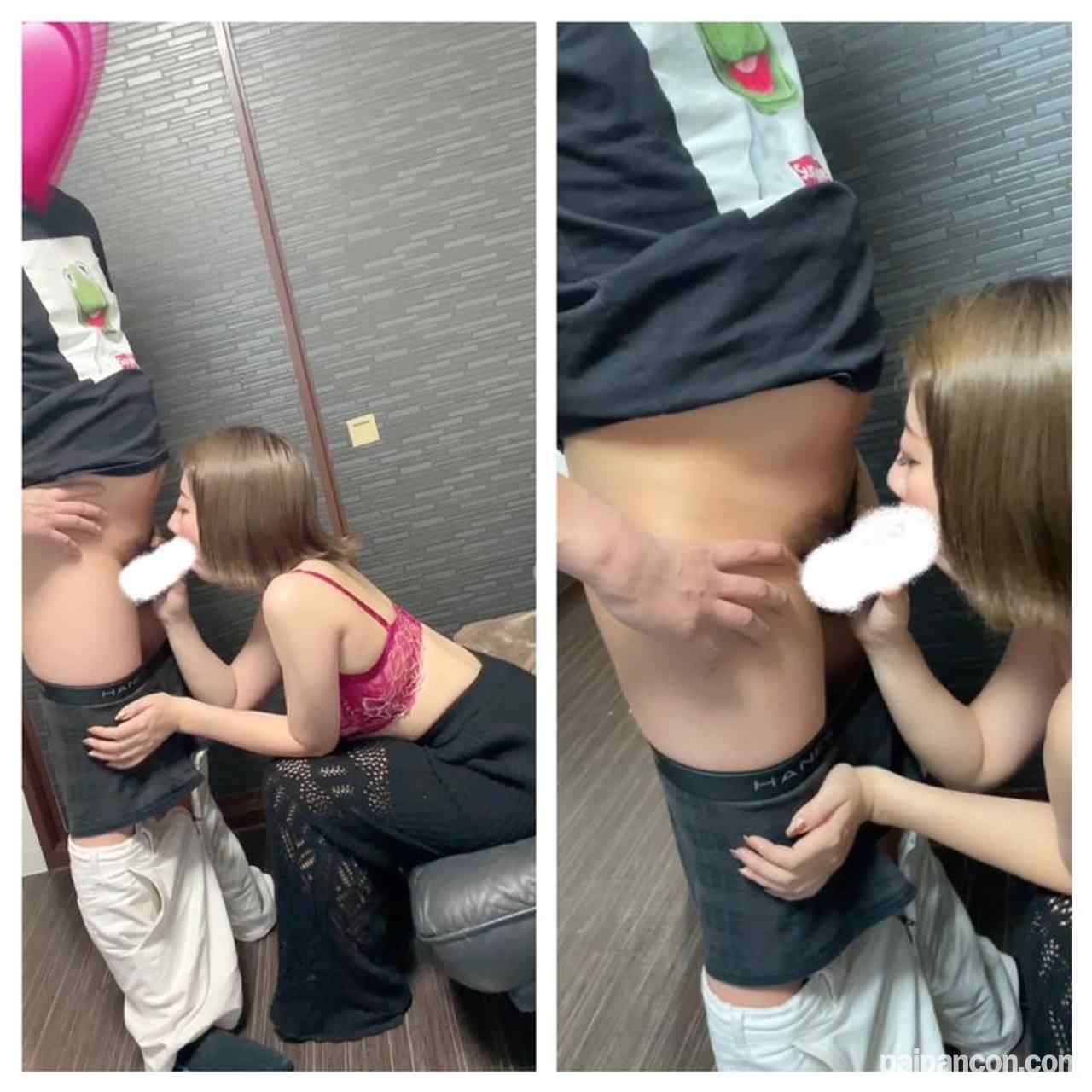 FC2-PPV-2932740 - 大人気！2連続口内発射w知り合いのギャルに自宅でフェラさせていたらいきなり友達が来たので口止めさせる代わりに友達にもフェラさせましたww