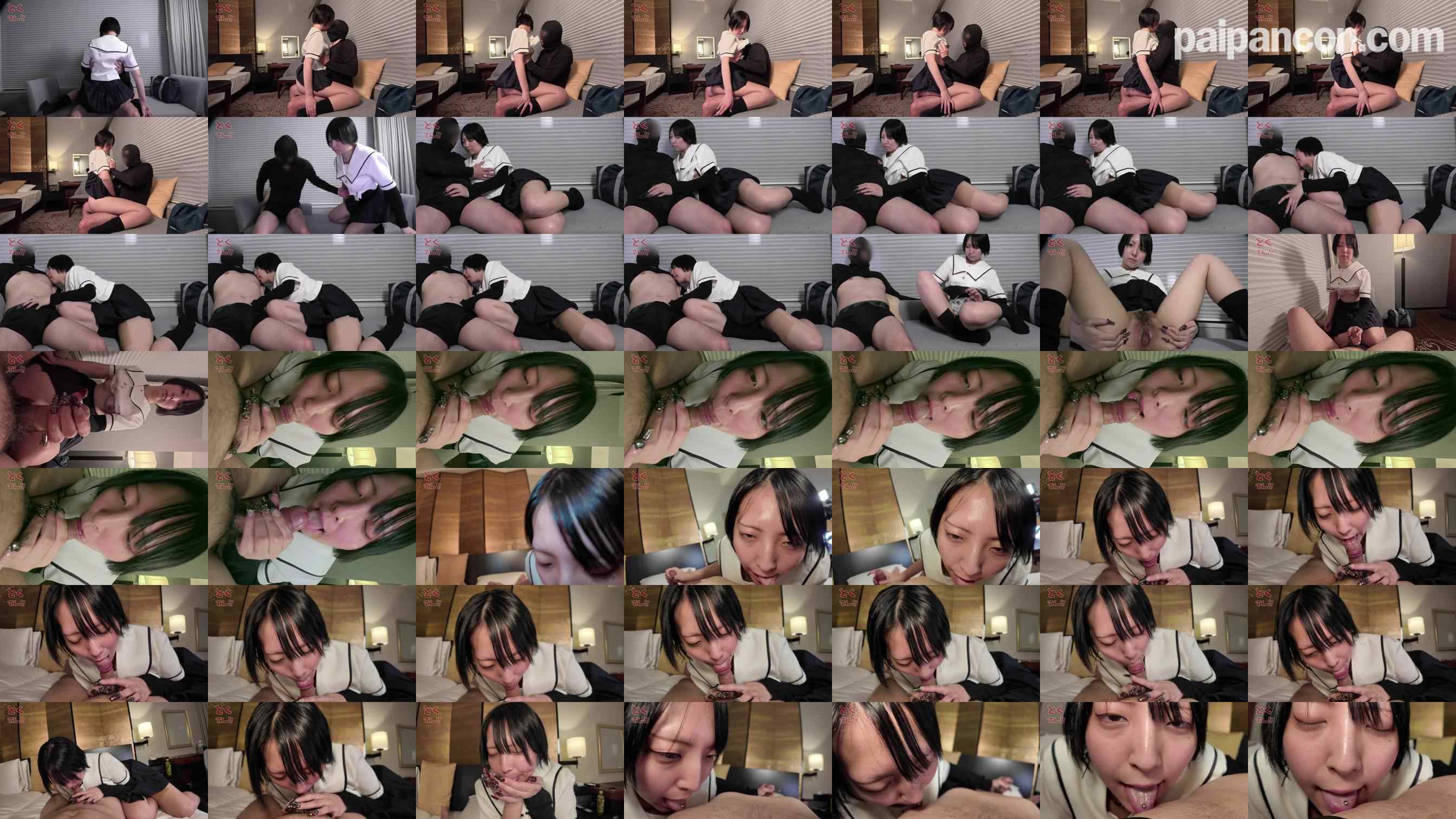 FC2-PPV-4841928 - 無修正＜黒髪ショートボブEカップ！背徳感ある儚げな18＞AFTERclassおちんぽおしゃ ぶり～引きこもり陰キャでの地雷系　ネチャネチャフェラ音一生懸命慣れてないフェラチオ&添い寝手コキ２発射！